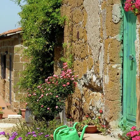 Farmhouse In Sorano With Swimming Pool Terrace Barbecue Exterior photo